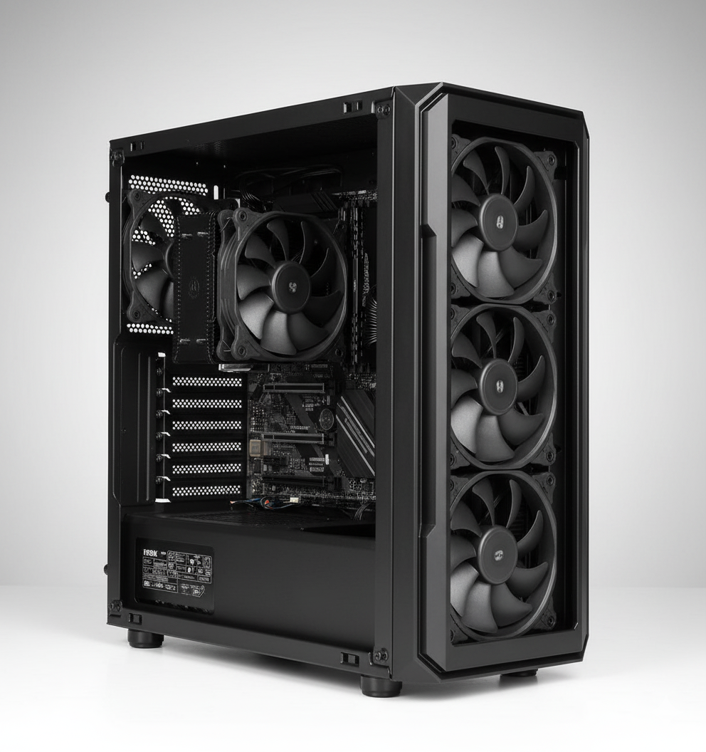 PC Gaming F-22 Raptor | Intel Core i3-14100F, RTX 5060 8GB, 32GB DDR5, SSD 1TB